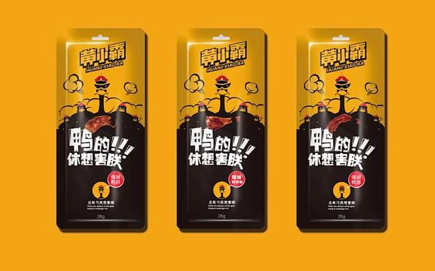 黄小霸鸭 以包装设计破局，点燃休闲餐饮新火焰